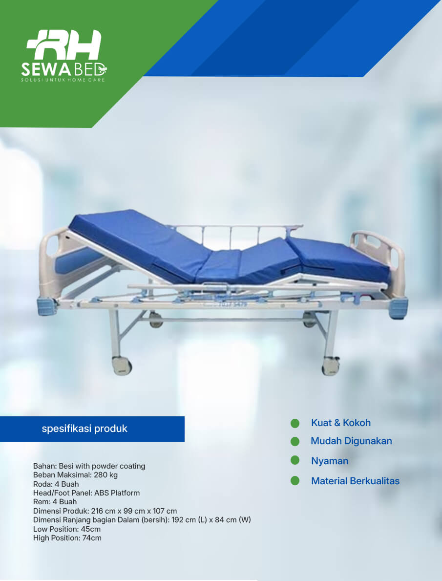 BED PASIEN MANUAL 2 CRANK(1) BED PASIEN MANUAL 2 CRANK(1)